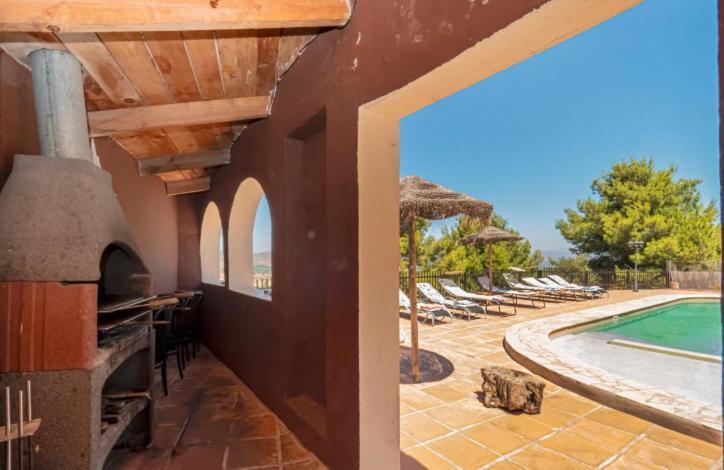 Preciosa Villa Con Gran Piscina Y Fabulosas Vistas Alhaurín de la Torre Eksteriør billede